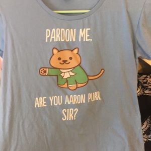 Hamilton cat shirt